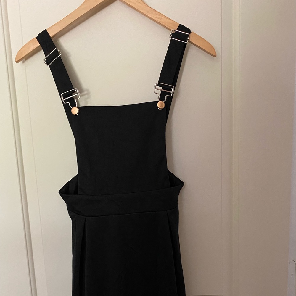 Black Apron Dress